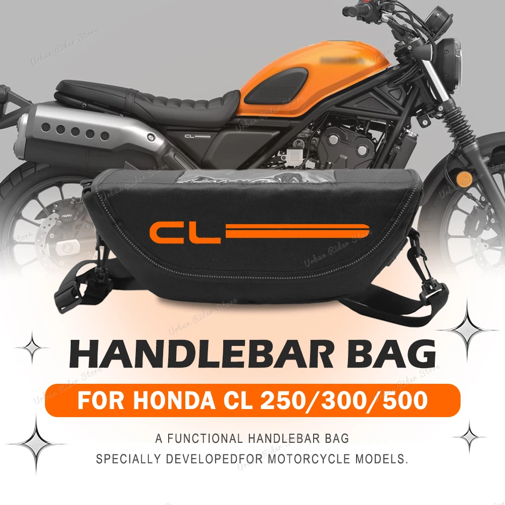 For Honda CL 250 300 500 CL Motorcycle Handlebar Travel Bag Motorcycle Waterproof And Dustproof Handlebar Storage Bag
For Honda CL 250 300 500 CL Motorcycle Handlebar Travel Bag Motorcycle Waterproof And Dustproof Handlebar Storage Bag