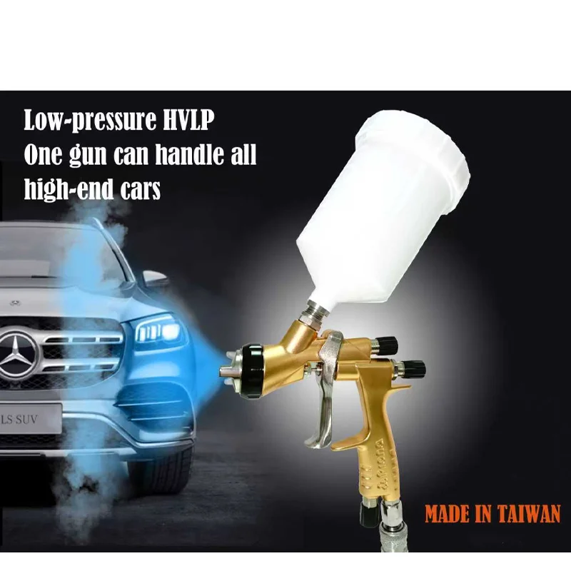 High Quality Spray Gun Ntools Car Paint Spray Gun TE20/T110 1.3/1.8mm Nozzle Paint Gun Water Based Air Spray Gun Airbrush
High Quality Spray Gun Ntools Car Paint Spray Gun TE20/T110 1.3/1.8mm Nozzle Paint Gun Water Based Air Spray Gun Airbrush