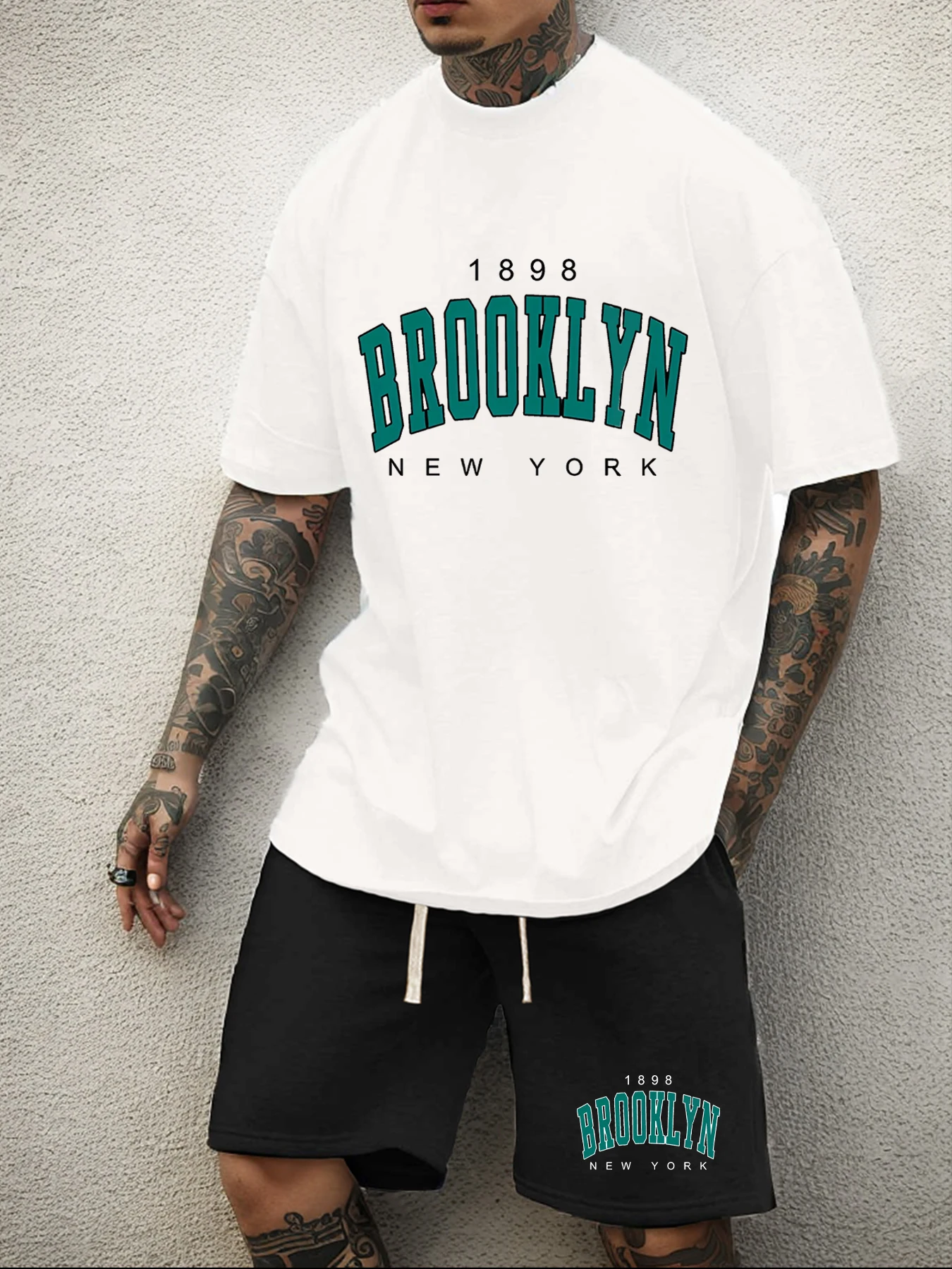 Men's T Shirt And Shorts Fashion Digital Letter Printing Tow-Piece Summer Daily Casual Fashion Clothes Street Wear For Men
Men's T Shirt And Shorts Fashion Digital Letter Printing Tow-Piece Summer Daily Casual Fashion Clothes Street Wear For Men