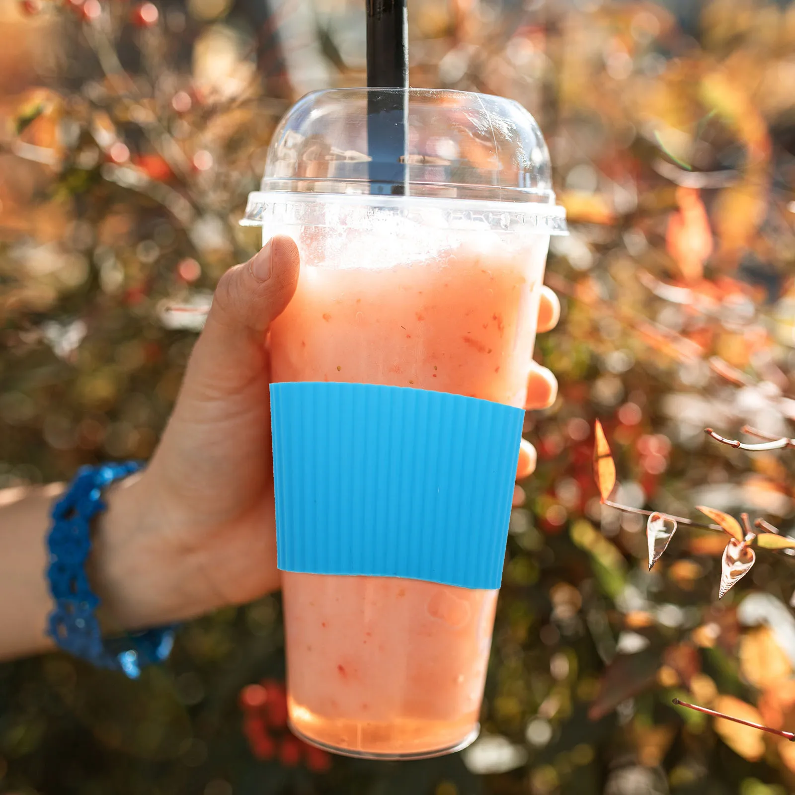 6Pcs Heat Insulated Silicone Glass Cup Covers Anti-Slip Durable Flexible Bottle Sleeve Multipurpose Protective Sleeve
6Pcs Heat Insulated Silicone Glass Cup Covers Anti-Slip Durable Flexible Bottle Sleeve Multipurpose Protective Sleeve