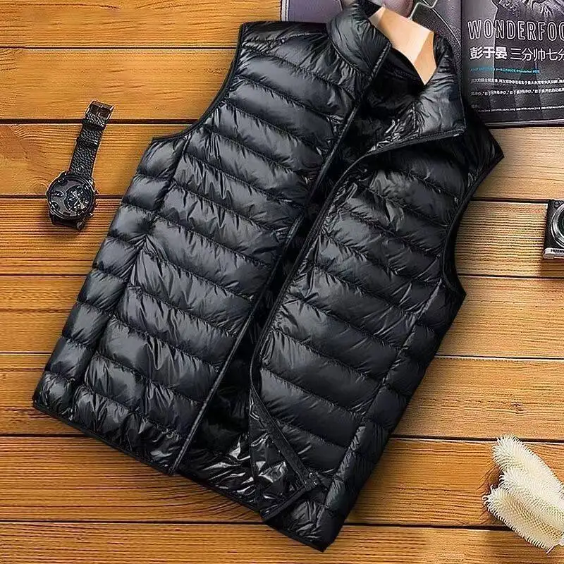Men's down Cotton Vest Lightweight Slim Fit Spor oulder Warmth Vest New Autumn Winter Faion Casual Office Wear
Men's down Cotton Vest Lightweight Slim Fit Spor oulder Warmth Vest New Autumn Winter Faion Casual Office Wear