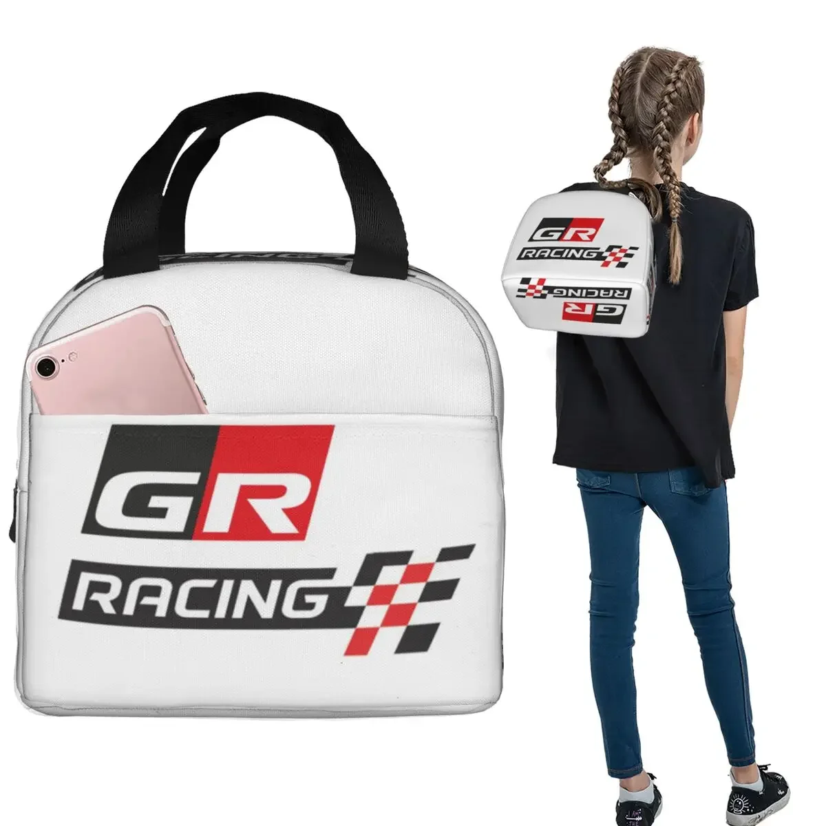 Термосумка для обедов G-GR-S RACING: портативный ланч-бокс для женщин и детей
Термосумка для обедов G-GR-S RACING: портативный ланч-бокс для женщин и детей