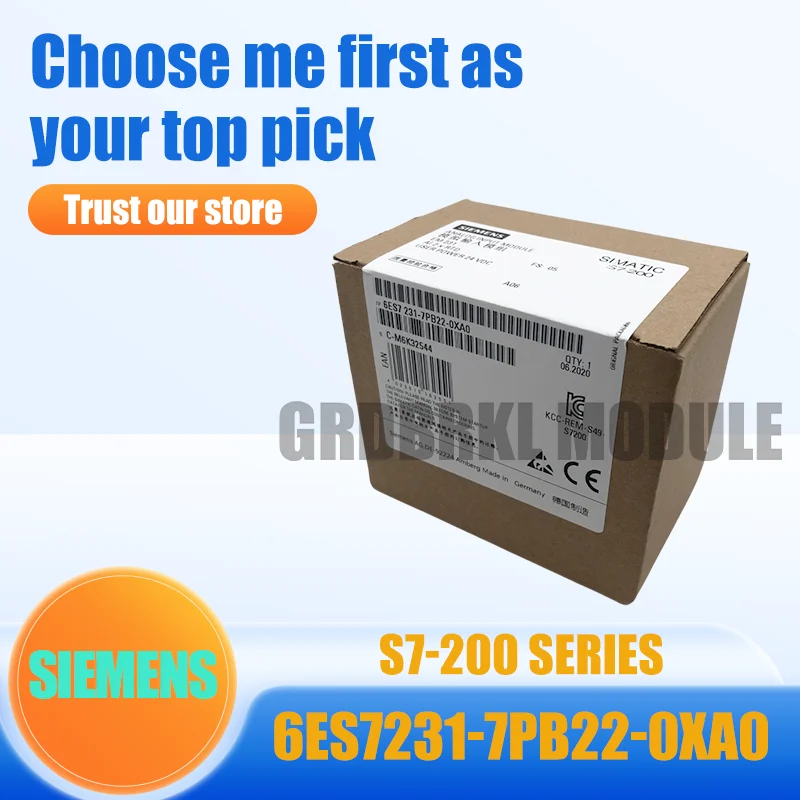 Brand New Original SIEMENS 6ES7231-7PD22-0XA0 6ES7 231-7PD22-0XA0 6ES7231-7PB22-0XA0 6ES7 231-7PB22-0XA0
Brand New Original SIEMENS 6ES7231-7PD22-0XA0 6ES7 231-7PD22-0XA0 6ES7231-7PB22-0XA0 6ES7 231-7PB22-0XA0