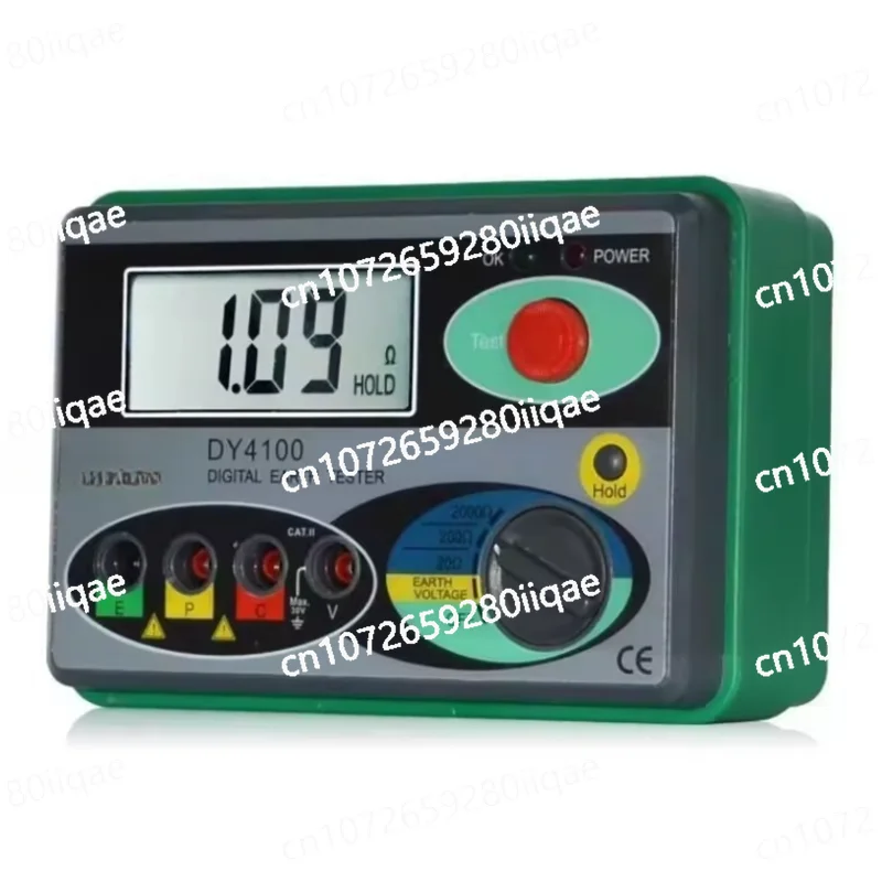 DY4100/DY4100A/DY4100B Digital Grounding Resistance Meter Grounding Resistance Tester 0.01-2000 Ohm
DY4100/DY4100A/DY4100B Digital Grounding Resistance Meter Grounding Resistance Tester 0.01-2000 Ohm