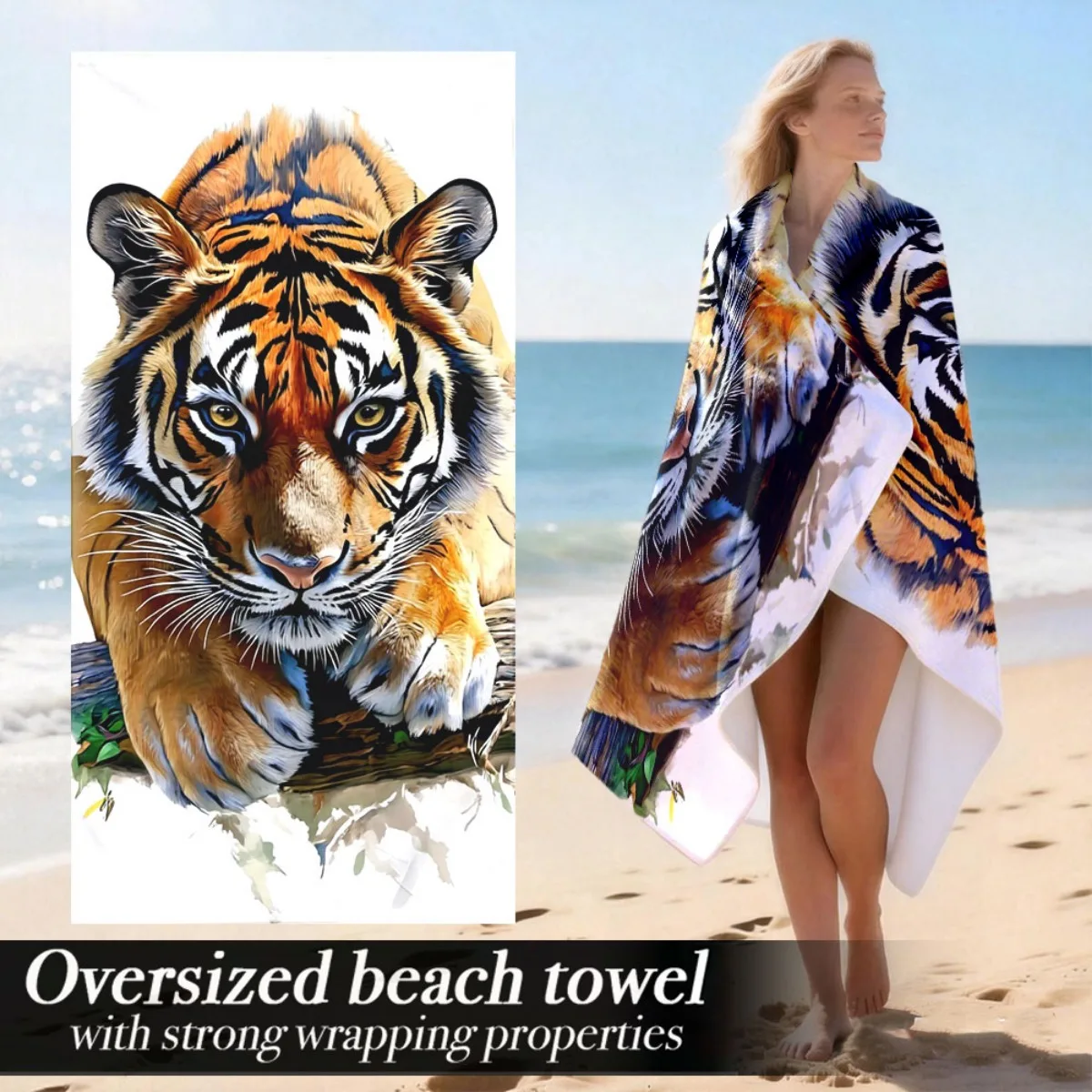 Beach Towel | Lightweight Plush Absorbent Luxury Oversized with Strong Wrapping Properties Bath Towel | Suitable for Beach Use
Beach Towel | Lightweight Plush Absorbent Luxury Oversized with Strong Wrapping Properties Bath Towel | Suitable for Beach Use