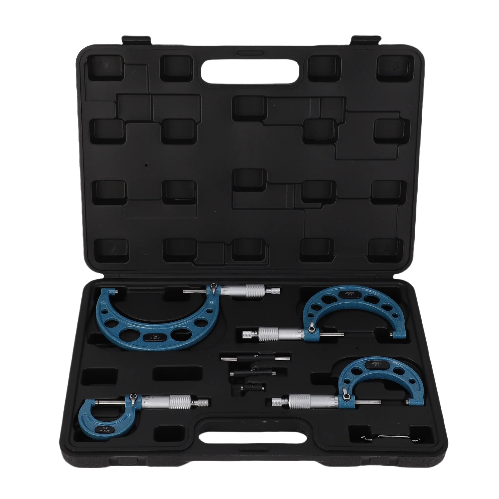 0-4in Machinist Micrometer Set Outside Micrometer Set Inch 0-4in 0.0001in Graduation Machinist Tool Alloy Accurate with Box
0-4in Machinist Micrometer Set Outside Micrometer Set Inch 0-4in 0.0001in Graduation Machinist Tool Alloy Accurate with Box