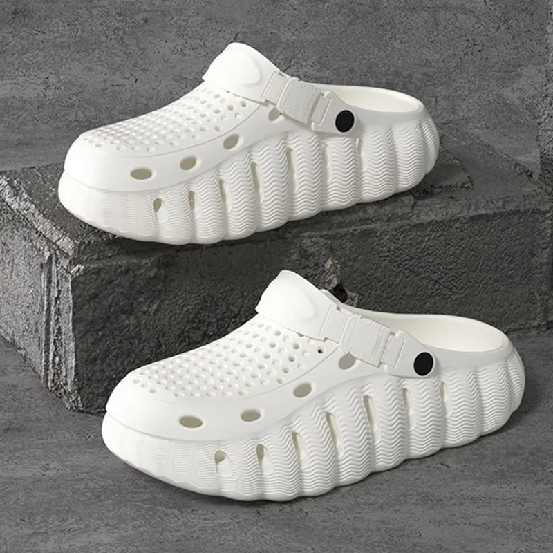 Men's Non Slip Thick Soled Eva Clogs Shoes Summer Outdoor Waterproof Pool Shoes Soft Comfortable Lightweight Slip-On Slippers
Men's Non Slip Thick Soled Eva Clogs Shoes Summer Outdoor Waterproof Pool Shoes Soft Comfortable Lightweight Slip-On Slippers
