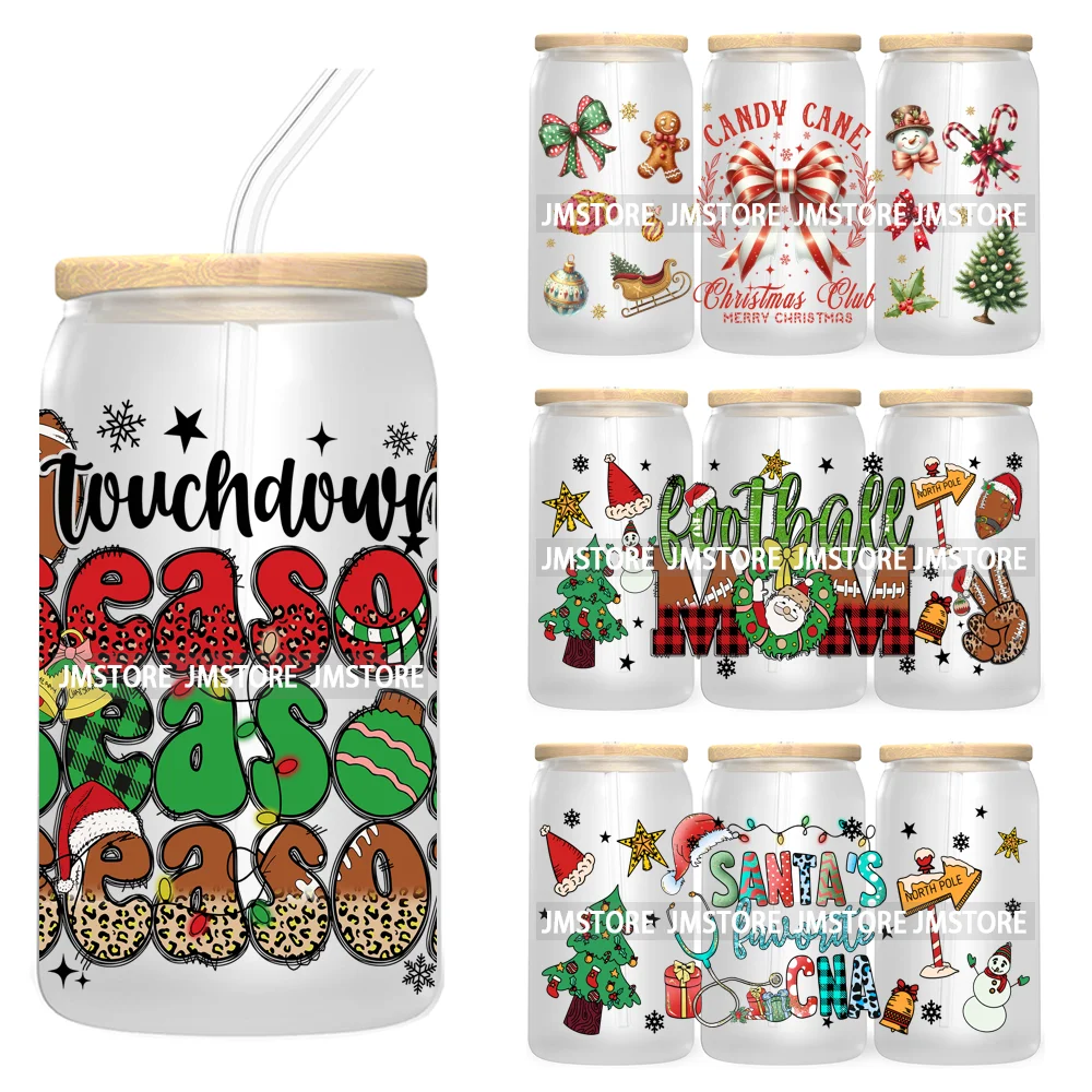 Candy Cane Christmas Club 16OZ UV DTF Cup Wrap Waterproof Transfer Stickers For Libbey Glass Can Football Mom Game Day Christmas
Candy Cane Christmas Club 16OZ UV DTF Cup Wrap Waterproof Transfer Stickers For Libbey Glass Can Football Mom Game Day Christmas