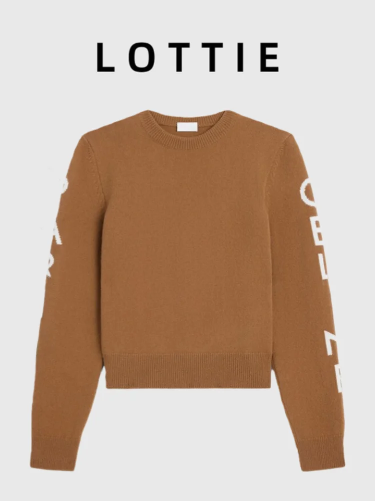 Loft 25, осенне-зимний новый повседневный вязаный свитер, круглый шерстяной топ с кисточками и цветочным дизайном для женщин
Loft 25, осенне-зимний новый повседневный вязаный свитер, круглый шерстяной топ с кисточками и цветочным дизайном для женщин