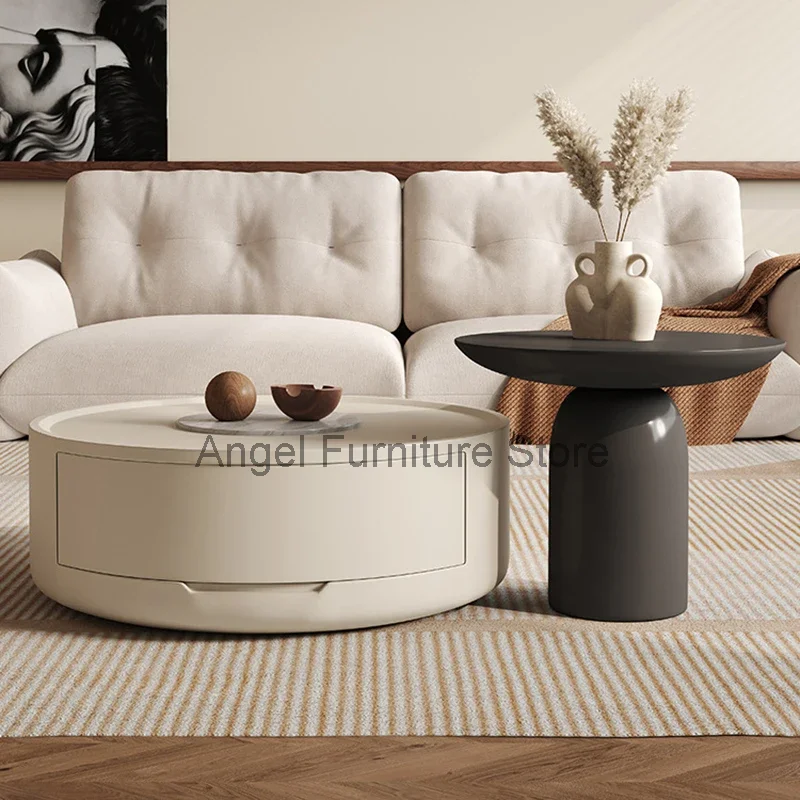 European Wooden Coffee Table Round Indoor Creative Bedroom White Center Table Corner Living Room Couch Tisch Nordic Furniture
European Wooden Coffee Table Round Indoor Creative Bedroom White Center Table Corner Living Room Couch Tisch Nordic Furniture