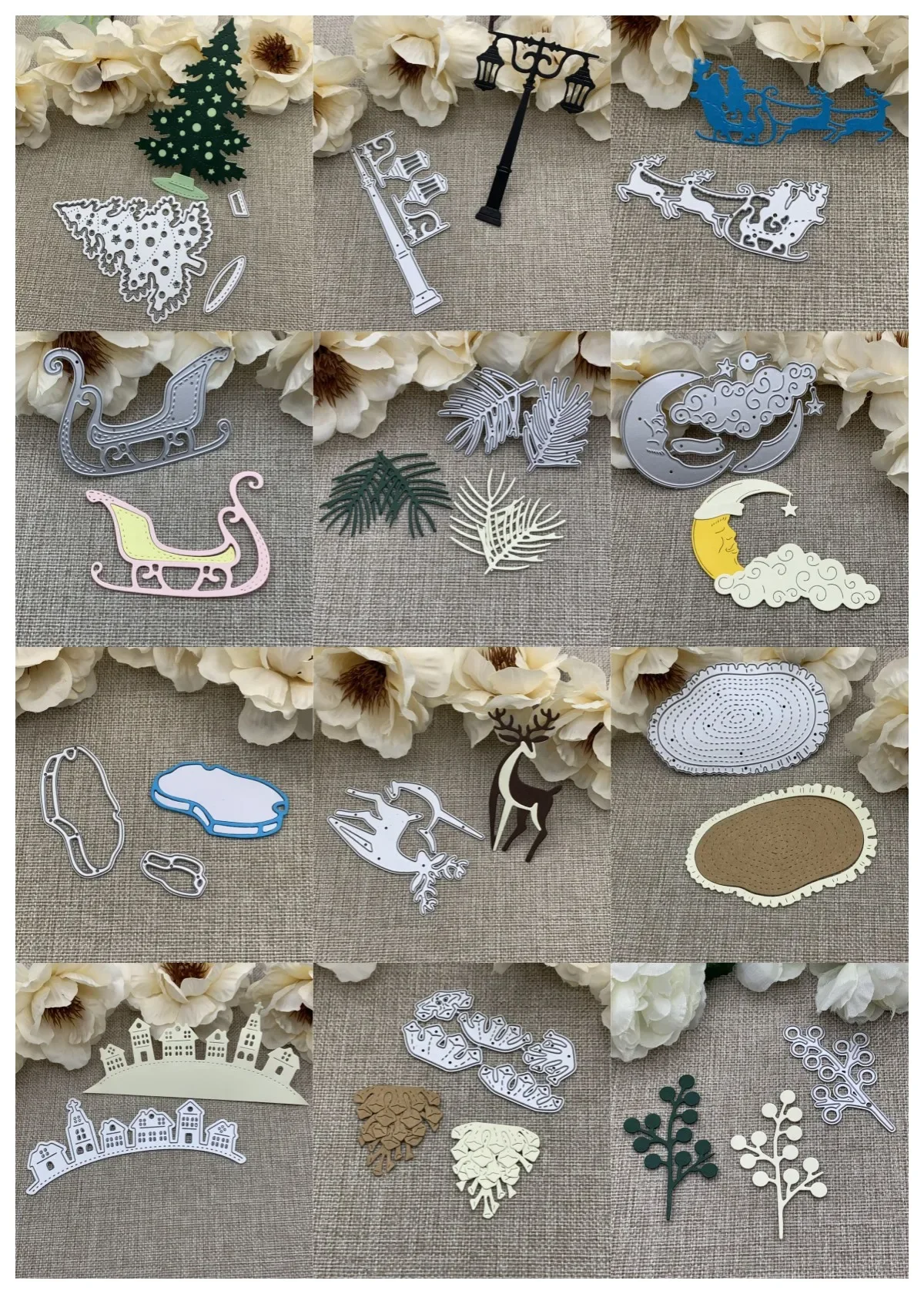 New Christmas series Metal Cutting Dies For DIY Scrapbooking Decorative Embossing Handcraft Die Cutting Template Mold
New Christmas series Metal Cutting Dies For DIY Scrapbooking Decorative Embossing Handcraft Die Cutting Template Mold