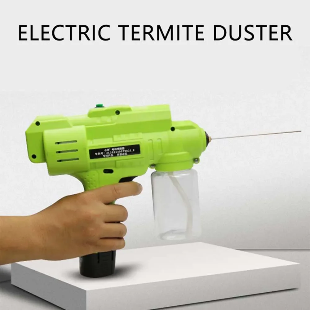 12v Termite Powder Spraying Machine Powder Spraying Gun Dry Powder Insecticide and Termite Sprayer with battery
12v Termite Powder Spraying Machine Powder Spraying Gun Dry Powder Insecticide and Termite Sprayer with battery