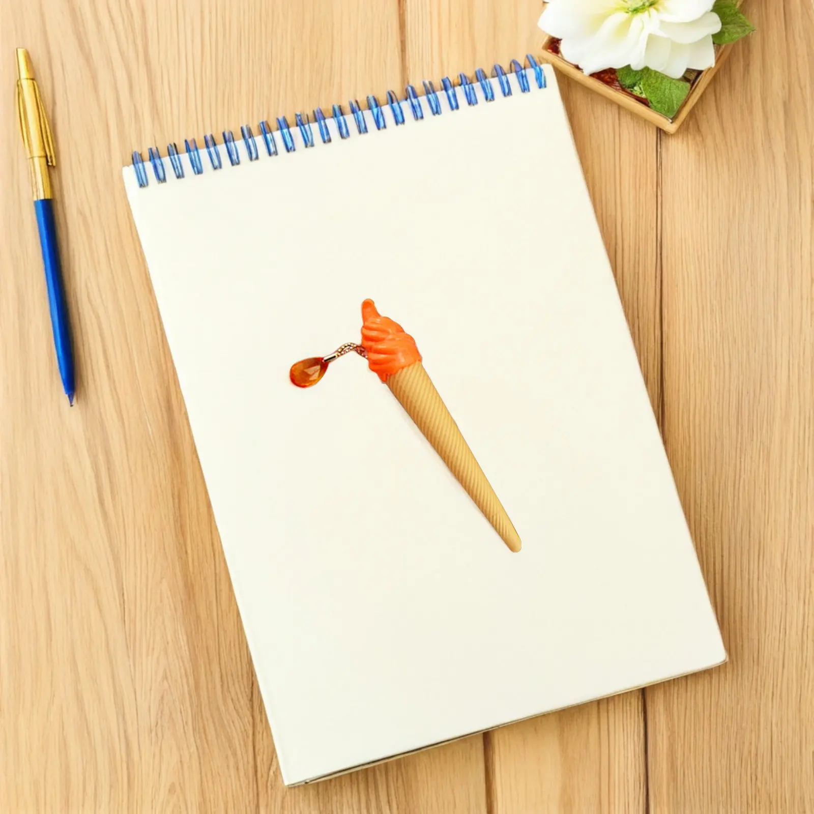 24Pcs Ice Cream Shaped Ballpoint Pen Smooth Gel Ink Writing Pen Adorable Cartoon Style Comfort Grip for Children Students Daily
24Pcs Ice Cream Shaped Ballpoint Pen Smooth Gel Ink Writing Pen Adorable Cartoon Style Comfort Grip for Children Students Daily