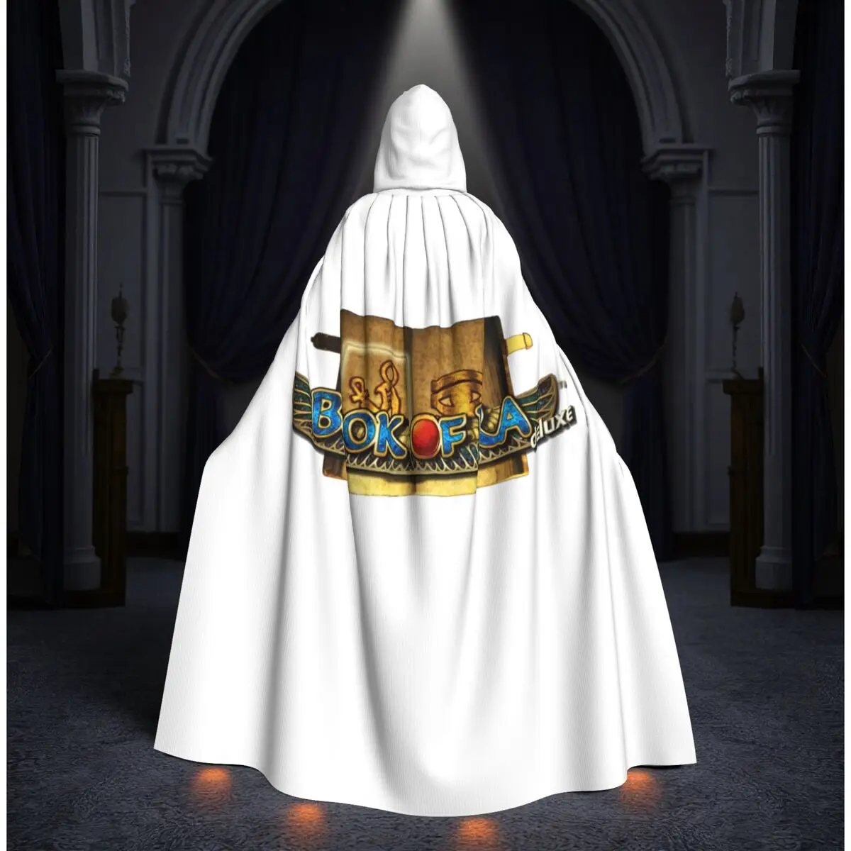 Book Of Ra Long Hooded Cloak Witch Medieval Costume Cosplay Cape HalloweenCoat Adult Unisex
Book Of Ra Long Hooded Cloak Witch Medieval Costume Cosplay Cape HalloweenCoat Adult Unisex
