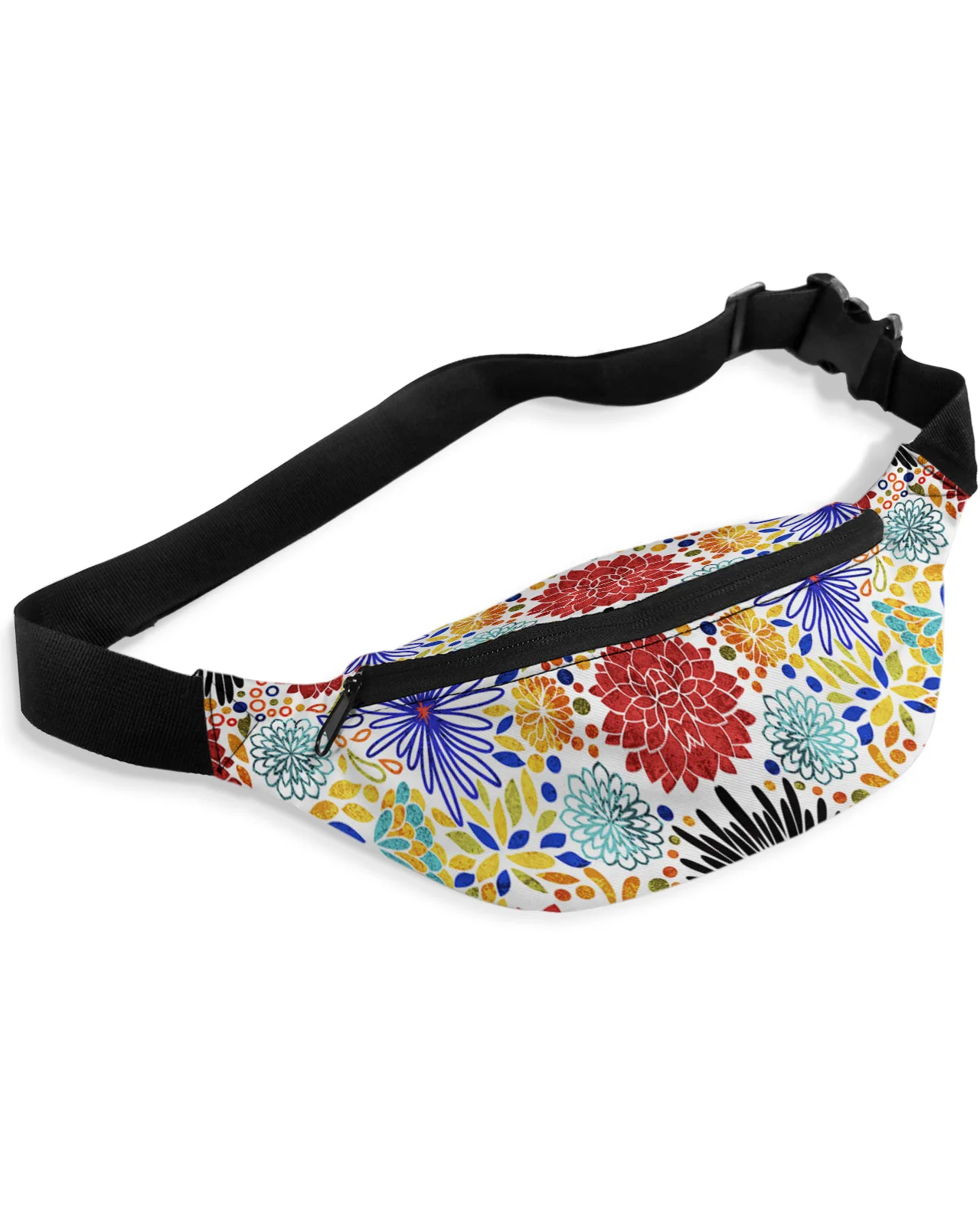 Geometric Colorful Radiant Flowers Waist Packs for Women Waterproof Outdoor Sports Waist Bag Unisex Crossbody Shoulder Bag
Geometric Colorful Radiant Flowers Waist Packs for Women Waterproof Outdoor Sports Waist Bag Unisex Crossbody Shoulder Bag