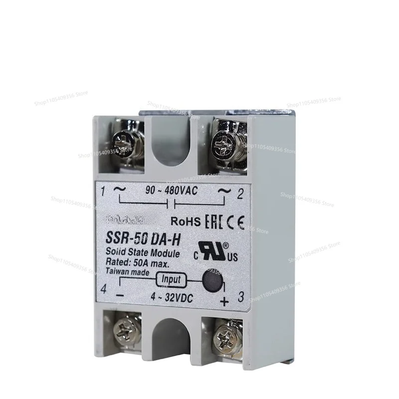 For Single Phase Solid State Relay SSR-40DA/40AA SSR-75AA-H
For Single Phase Solid State Relay SSR-40DA/40AA SSR-75AA-H