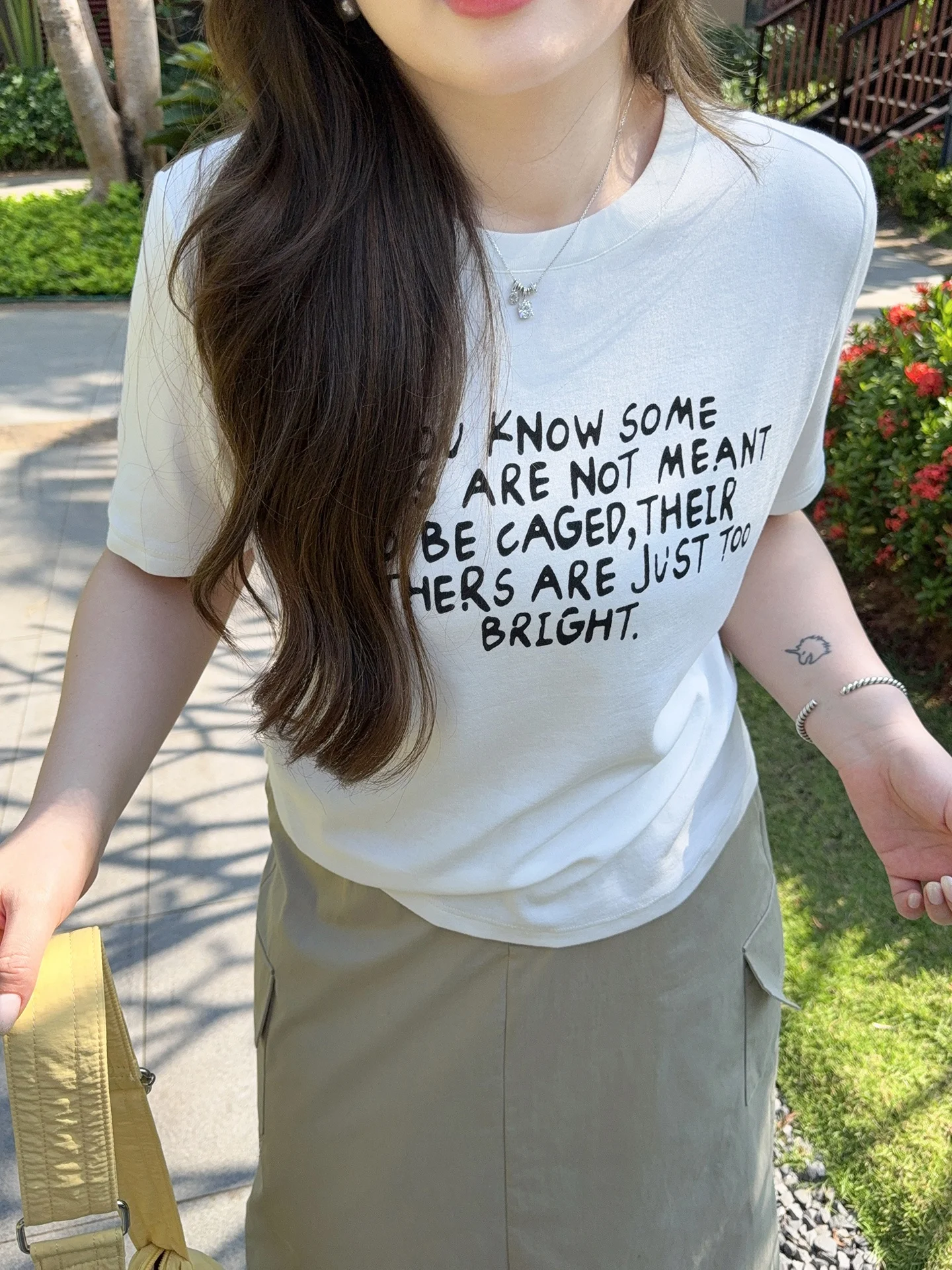 Ms. Ying Large Size Women's T-Shirt Korean Style Letter Short Sleeve Cotton Casual Versatile Summer New Arrival Top
Ms. Ying Large Size Women's T-Shirt Korean Style Letter Short Sleeve Cotton Casual Versatile Summer New Arrival Top