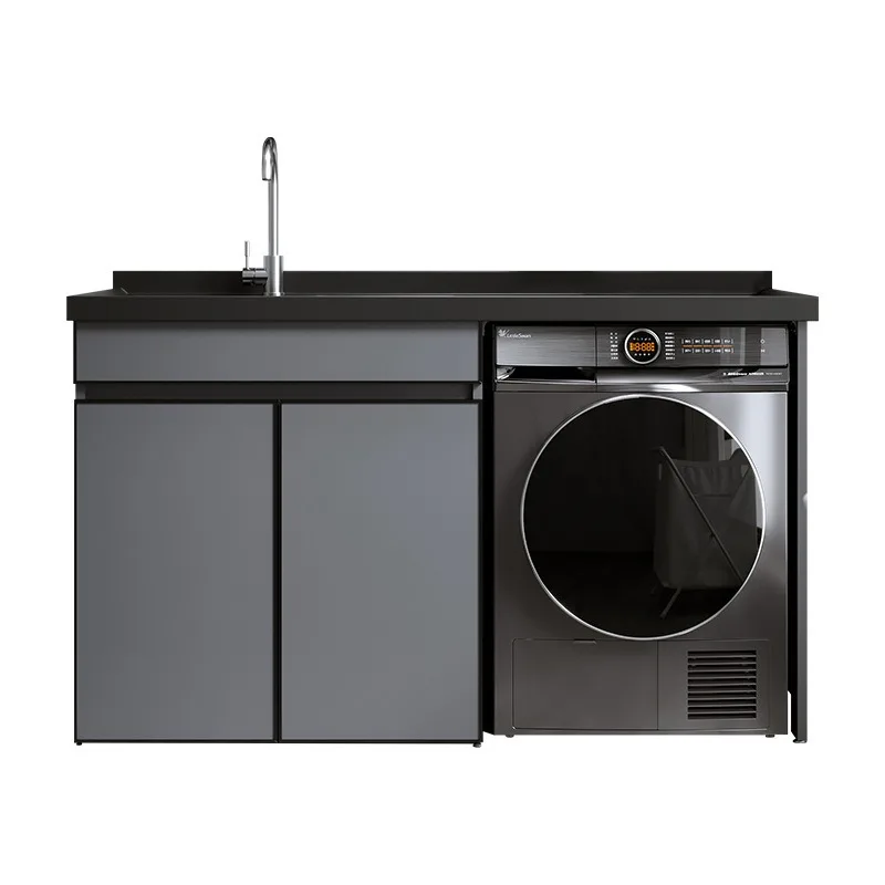 Roller washing machine integrated cabinet balcony significant other bathroom quartz stone washbasin laundry sink washboard
Roller washing machine integrated cabinet balcony significant other bathroom quartz stone washbasin laundry sink washboard