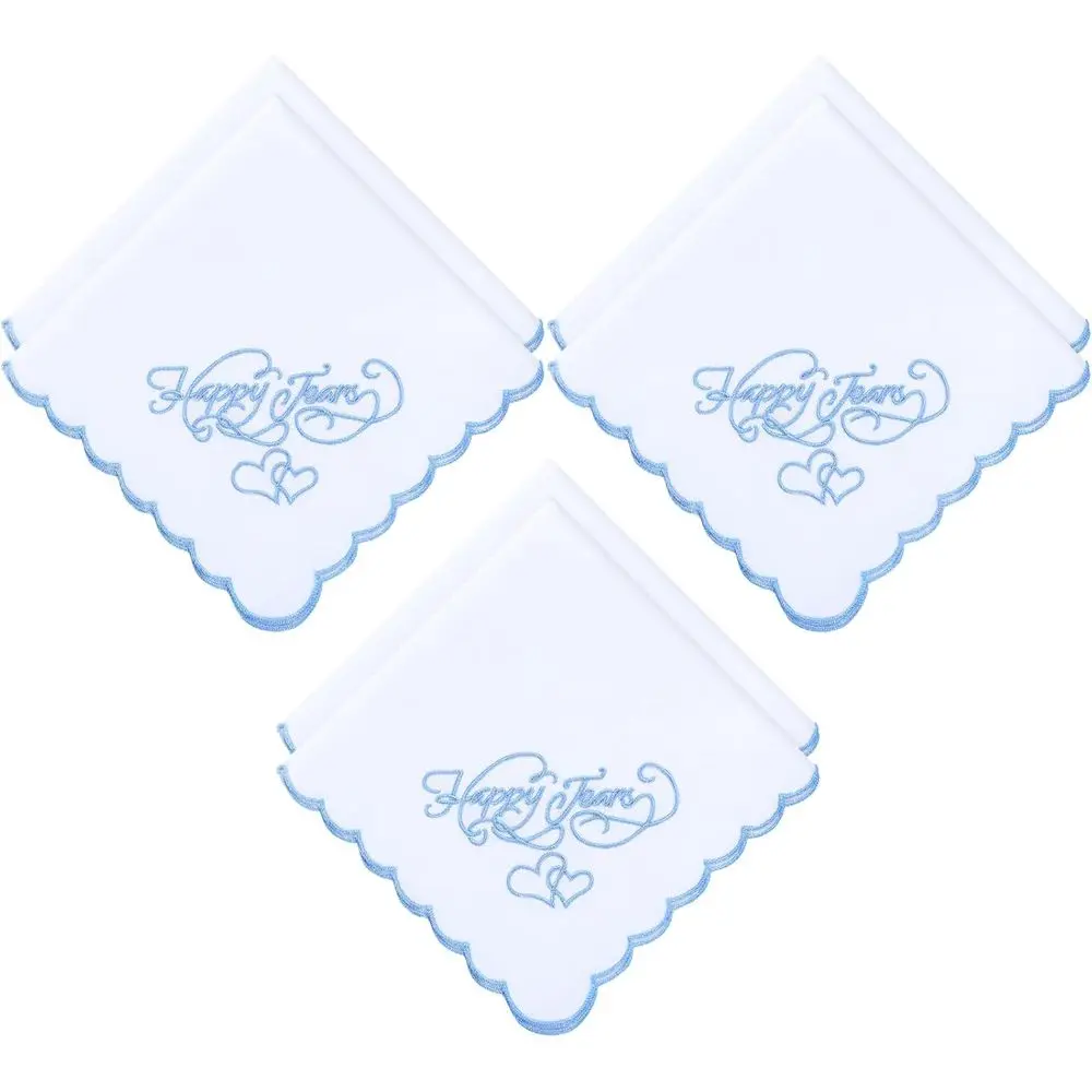 Elegant Lace-Edged Handkerchiefs for Wedding Day Tears
Elegant Lace-Edged Handkerchiefs for Wedding Day Tears