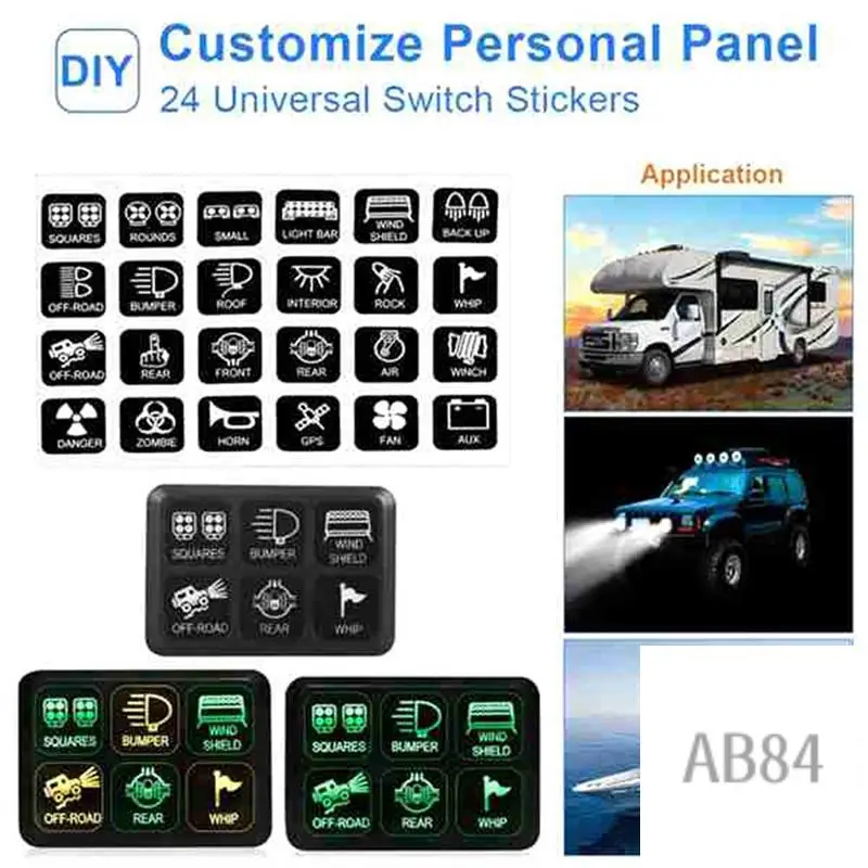 6 Gang Switch Panel Electronic Relay System Circuit Control Box Fuse Relay Box Wiring Harness For Auto Truck Boat Marine Parts
6 Gang Switch Panel Electronic Relay System Circuit Control Box Fuse Relay Box Wiring Harness For Auto Truck Boat Marine Parts
