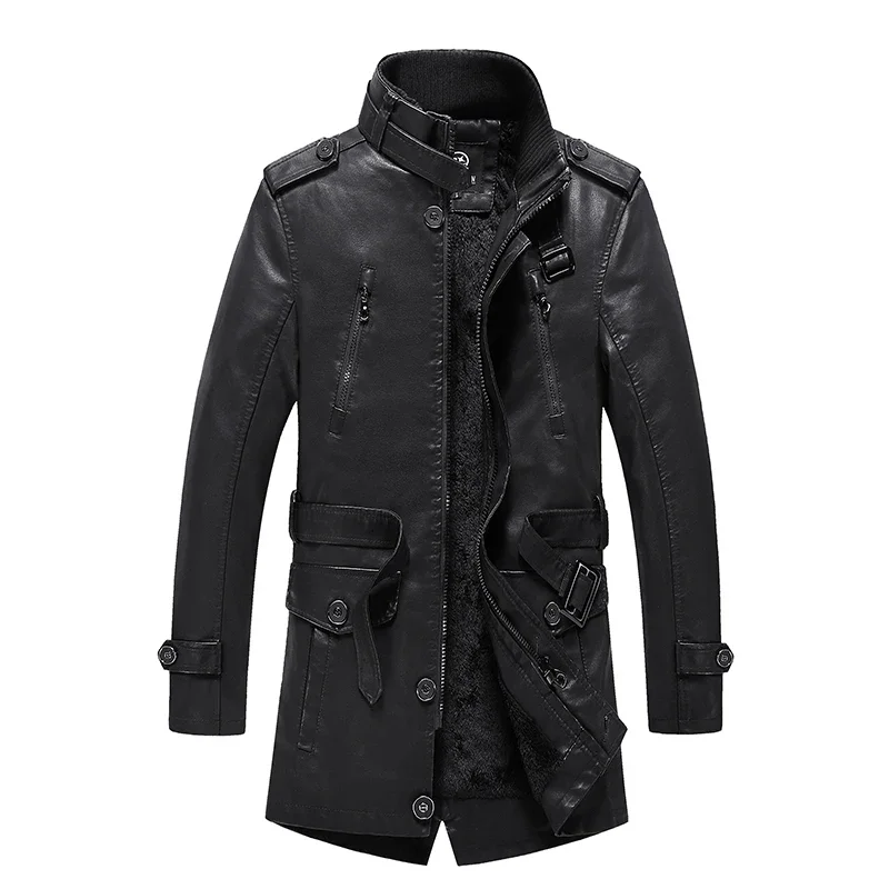 Autumn Casual Motorcycle Brand Clothing Long Fleece Leather Jackets New Men's Leather Jackets Mens PU Jacket Biker Leather Coats
Autumn Casual Motorcycle Brand Clothing Long Fleece Leather Jackets New Men's Leather Jackets Mens PU Jacket Biker Leather Coats