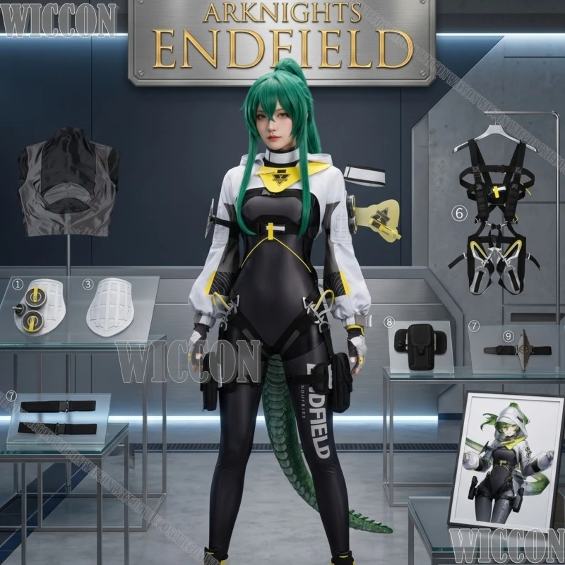 Arknights Endfield fluorite Cosplay Costume Female Game Role Play Outfit Bodysuit Women Holloween Comic Con Navidad Carnaval
Arknights Endfield fluorite Cosplay Costume Female Game Role Play Outfit Bodysuit Women Holloween Comic Con Navidad Carnaval