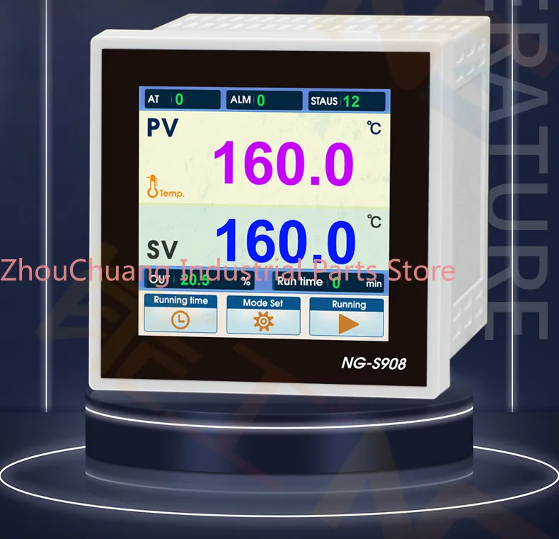 PID intelligent touch screen regulating instrument 485 communication pressure liquid level constant temperature
PID intelligent touch screen regulating instrument 485 communication pressure liquid level constant temperature