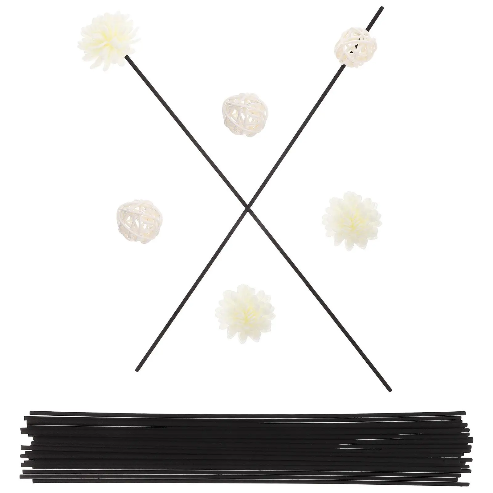 Diffuser Sticks Black Wooden Flowers Stems Home Aroma Rod Diffusers Summer Bedrooms Living Rooms Offices Long Lasting Fragrance
Diffuser Sticks Black Wooden Flowers Stems Home Aroma Rod Diffusers Summer Bedrooms Living Rooms Offices Long Lasting Fragrance