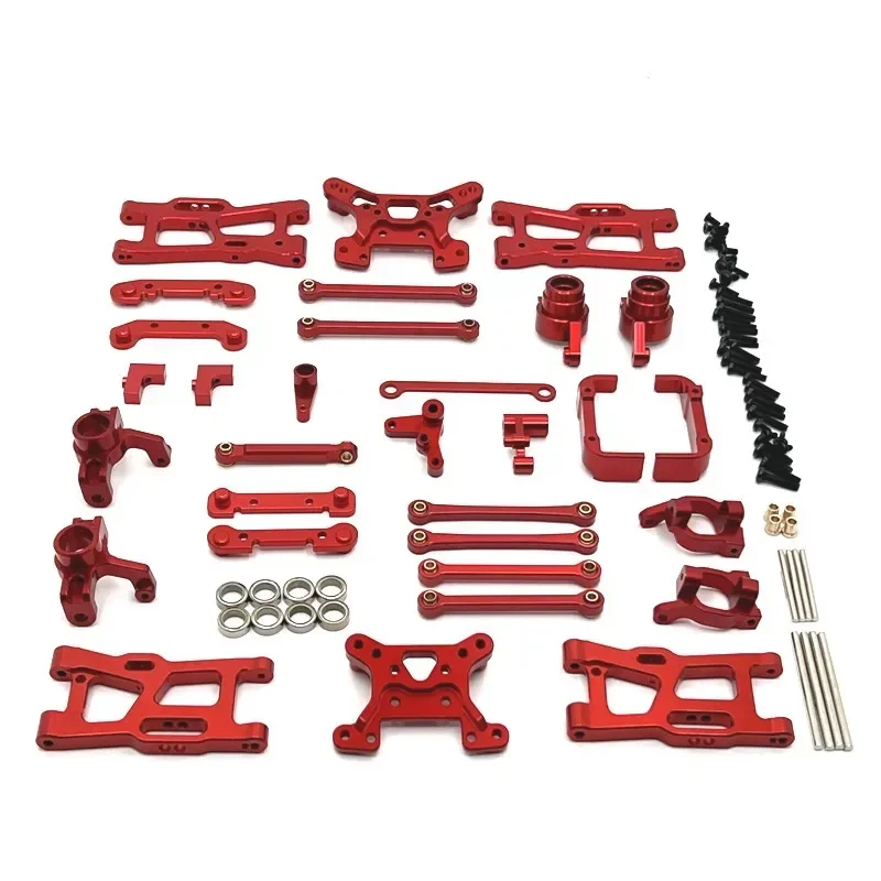 FOR Wltoys 144016 144018 Metal Steering Cup Hub Carrier Swing Arm Link Rod Shock Tower Kit RC Car Upgrade Parts Accessories
FOR Wltoys 144016 144018 Metal Steering Cup Hub Carrier Swing Arm Link Rod Shock Tower Kit RC Car Upgrade Parts Accessories