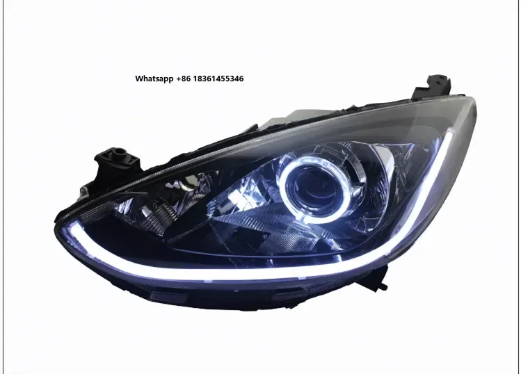 Ксеноновая фара в сборе с 2 COB LED-дневными ходовыми огнями Angel Eye и линзой-проектором
Ксеноновая фара в сборе с 2 COB LED-дневными ходовыми огнями Angel Eye и линзой-проектором