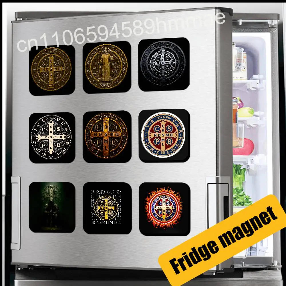 For Sao Bento Benedict of Nursia Fridge Magnets Freezer Refrigerator Kitchen Metal Cabinet Magnetic Card Case
For Sao Bento Benedict of Nursia Fridge Magnets Freezer Refrigerator Kitchen Metal Cabinet Magnetic Card Case