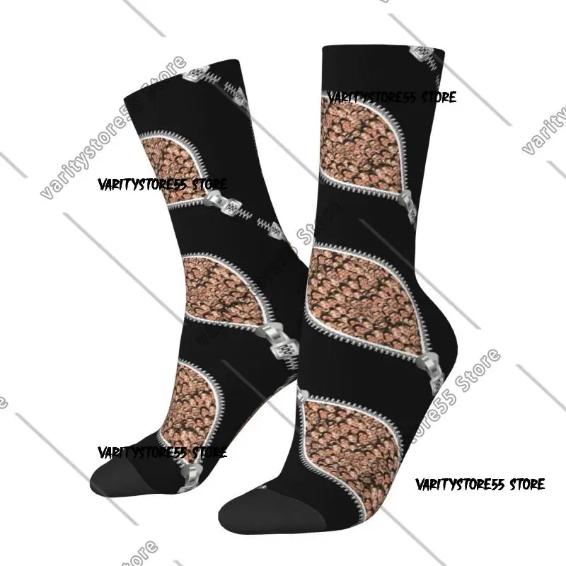 Custom Woman Face Zip Men's Crew Socks Unisex Fun 3D Printing For Husband Anniversary Dress Socks
Custom Woman Face Zip Men's Crew Socks Unisex Fun 3D Printing For Husband Anniversary Dress Socks