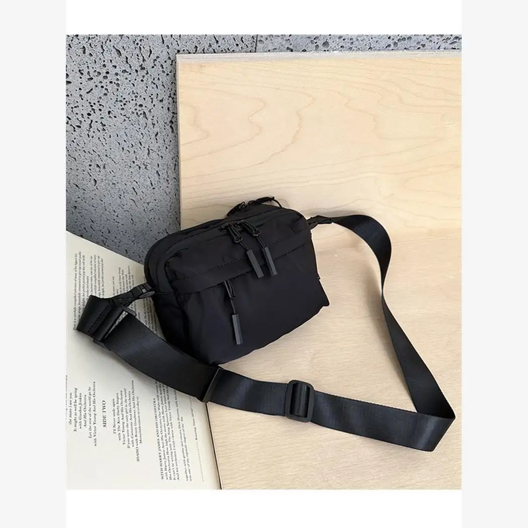 Bla Ox Cloth Waterproof Casual oulder Bag Multket Lightweight ex Mobile Phone Crossbody Bag Modern Neutral Sle
Bla Ox Cloth Waterproof Casual oulder Bag Multket Lightweight ex Mobile Phone Crossbody Bag Modern Neutral Sle