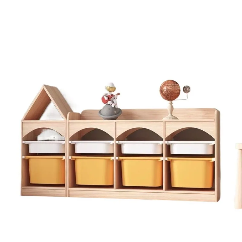 Multifunctional combination shelf drawer type kindergarten large capacity solid wood storage box
Multifunctional combination shelf drawer type kindergarten large capacity solid wood storage box
