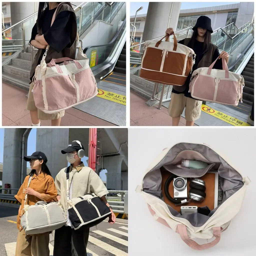 D46D Large Capacity Fitness Bag Dry and Wet Separation Travel Bag Luggage Bag Fashion Sport Bag Overnight Bag Weekender Bag
D46D Large Capacity Fitness Bag Dry and Wet Separation Travel Bag Luggage Bag Fashion Sport Bag Overnight Bag Weekender Bag