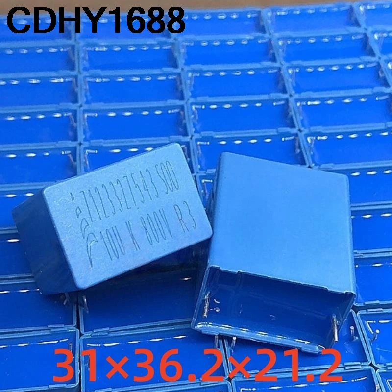 2PCS 10UF 800V 106 high frequency shutdown capacitor inverter
2PCS 10UF 800V 106 high frequency shutdown capacitor inverter