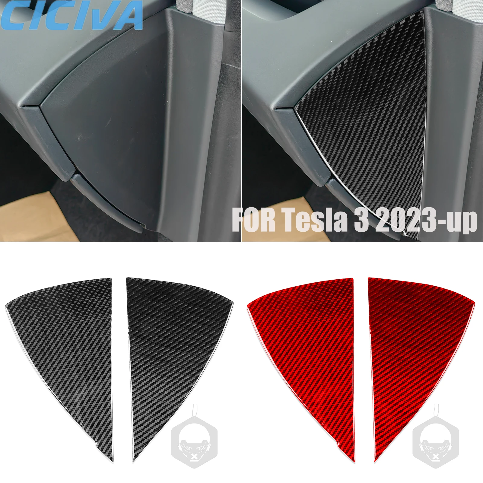 For Tesla 3 2023-up Front slot Panel Decorative Real Carbon Fiber Stickers Car Interior Accessories
For Tesla 3 2023-up Front slot Panel Decorative Real Carbon Fiber Stickers Car Interior Accessories