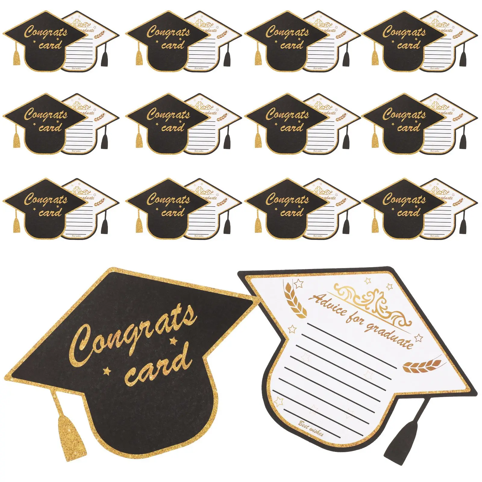 30 Pcs Graduation Season Invitation Card Decor Greeting Gifts Blessing For Graduates Written Cards Theme Paper Balloon
30 Pcs Graduation Season Invitation Card Decor Greeting Gifts Blessing For Graduates Written Cards Theme Paper Balloon