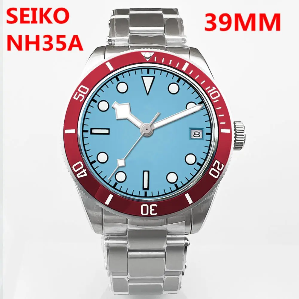 2023 Mens Watches 39mm Luxury NH35A Mechanical Wristwatch Automatic Watch For Men Sports 200M Waterproof Sapphire Clock Relogios
2023 Mens Watches 39mm Luxury NH35A Mechanical Wristwatch Automatic Watch For Men Sports 200M Waterproof Sapphire Clock Relogios