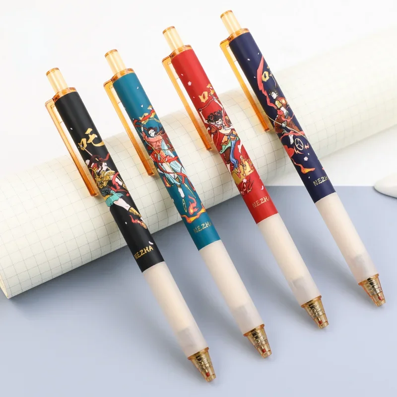 CreativeCountry Tide Ancient Mythology Wind Magic Boy Black Press Neutral PenToWrite Smooth and Quick-drying Learning Stationery
CreativeCountry Tide Ancient Mythology Wind Magic Boy Black Press Neutral PenToWrite Smooth and Quick-drying Learning Stationery