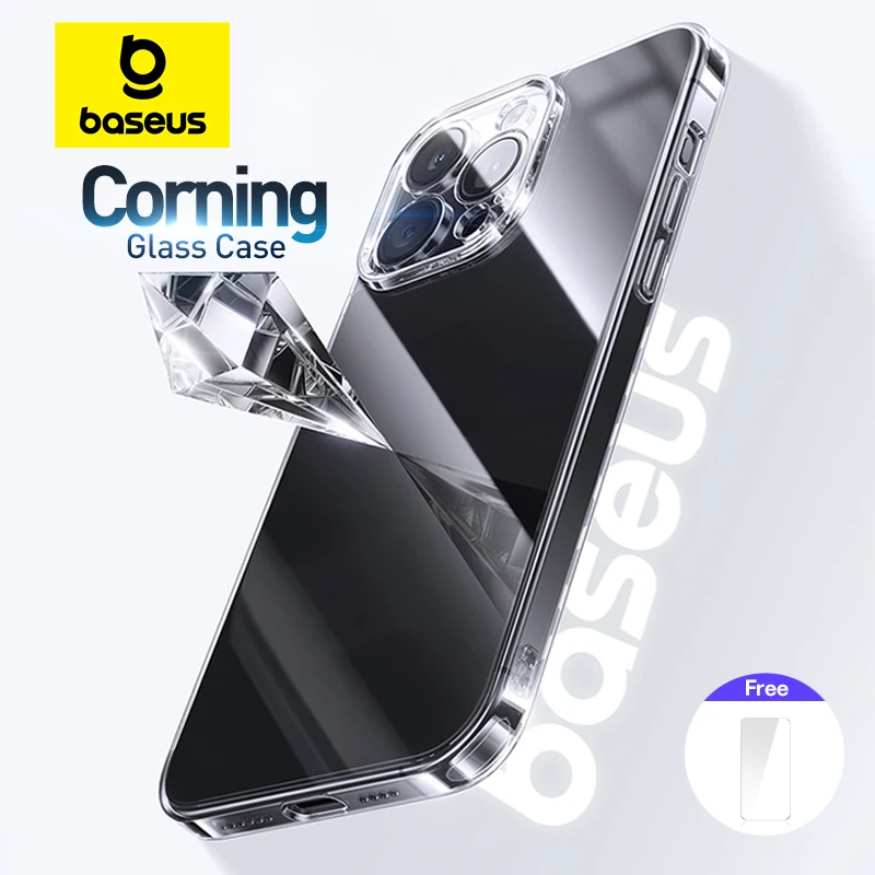Чехол Baseus из закаленного стекла для iPhone 15 Pro, прозрачный Твердый Чехол 9H Corning Gorilla Glass для iPhone 15 14 13 12 Pro Max Plus, чехол
Чехол Baseus из закаленного стекла для iPhone 15 Pro, прозрачный Твердый Чехол 9H Corning Gorilla Glass для iPhone 15 14 13 12 Pro Max Plus, чехол