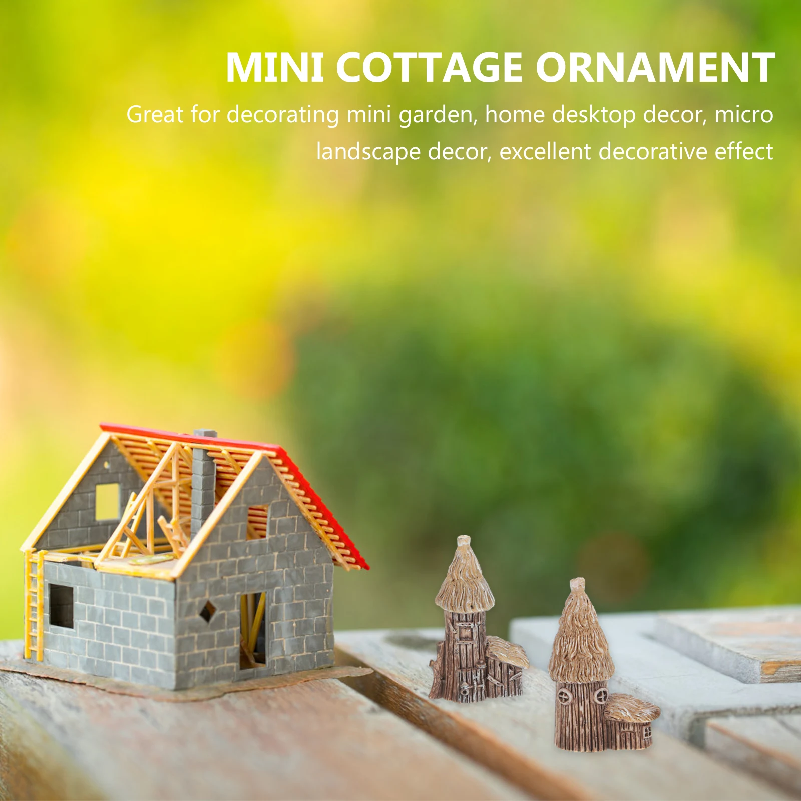 4 pcs Thatched Decor Mini Miniature House Decor House Figurine Resin Crafts for Mini Garden Home Desktop African Castle
4 pcs Thatched Decor Mini Miniature House Decor House Figurine Resin Crafts for Mini Garden Home Desktop African Castle