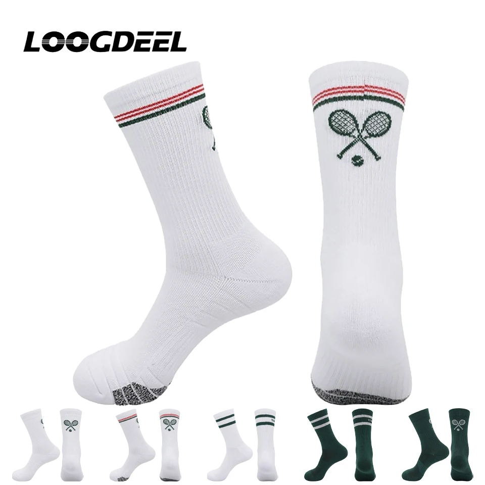 Loogdeel Summer Professional Tennis Socks with Towel Sole Thickened Sports Football Socks Breathable Non-slip Sweat-absorbin
Loogdeel Summer Professional Tennis Socks with Towel Sole Thickened Sports Football Socks Breathable Non-slip Sweat-absorbin