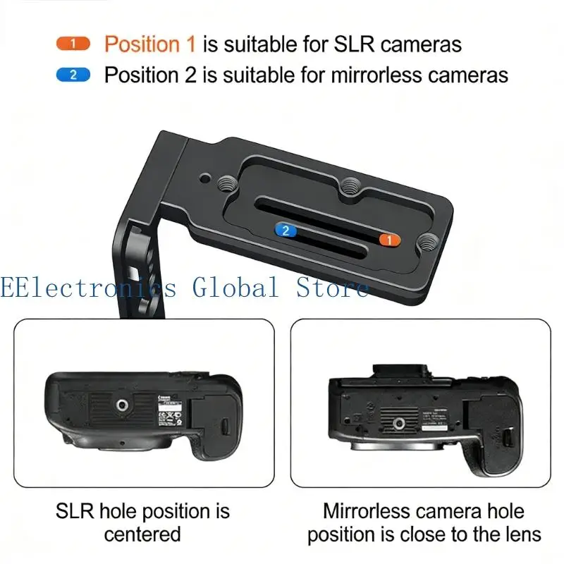 462B Multifunction Camera Cage Quick Release Plate With Double Handheld Grips Compatibles Various Camera Models
462B Multifunction Camera Cage Quick Release Plate With Double Handheld Grips Compatibles Various Camera Models