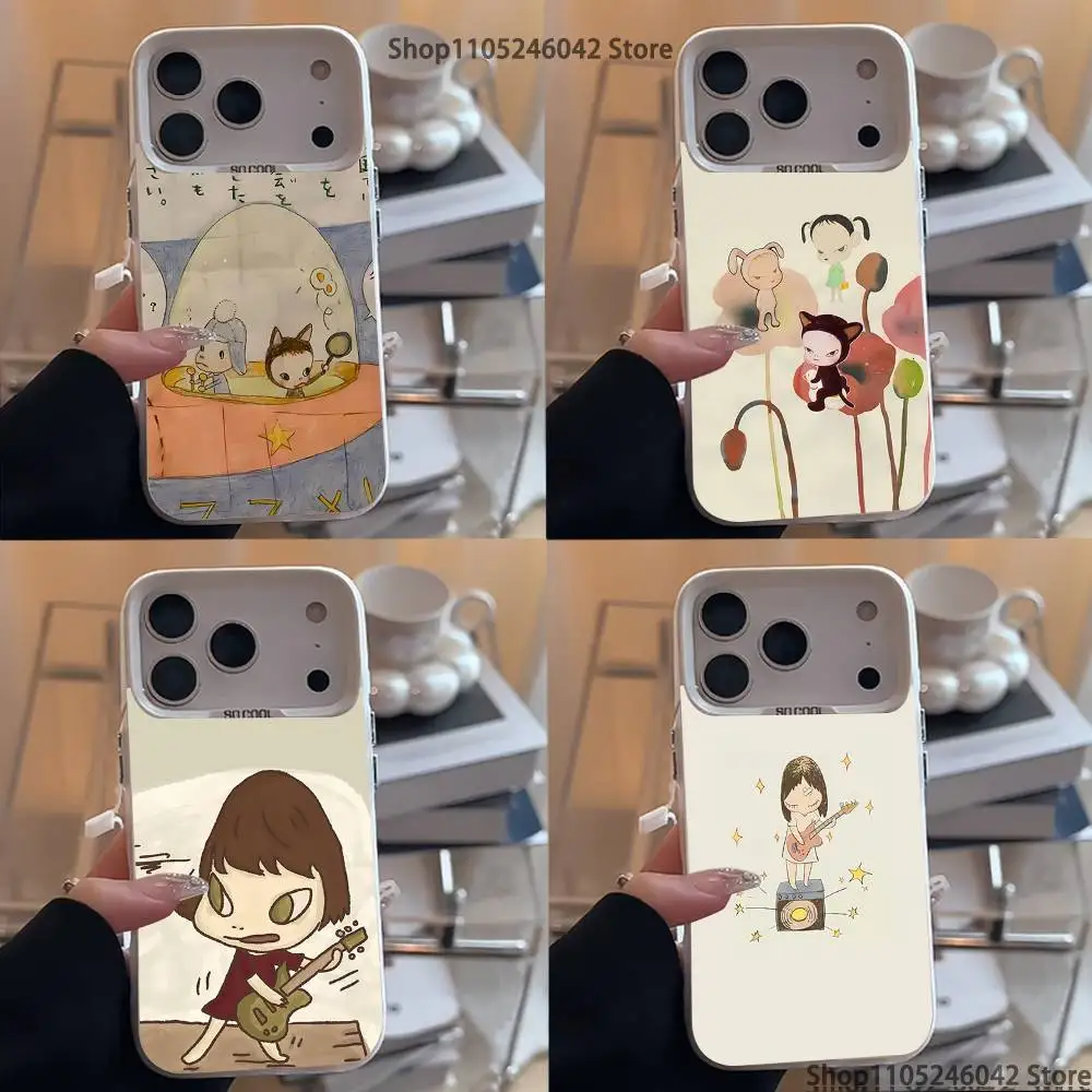 Cute Y-Yoshitomo Nara For iPhone 17,16,15,14,13,12,11,Mini,Pro,E,SE4,XS,MAX White Shockproof Candy Matte Cover
Cute Y-Yoshitomo Nara For iPhone 17,16,15,14,13,12,11,Mini,Pro,E,SE4,XS,MAX White Shockproof Candy Matte Cover