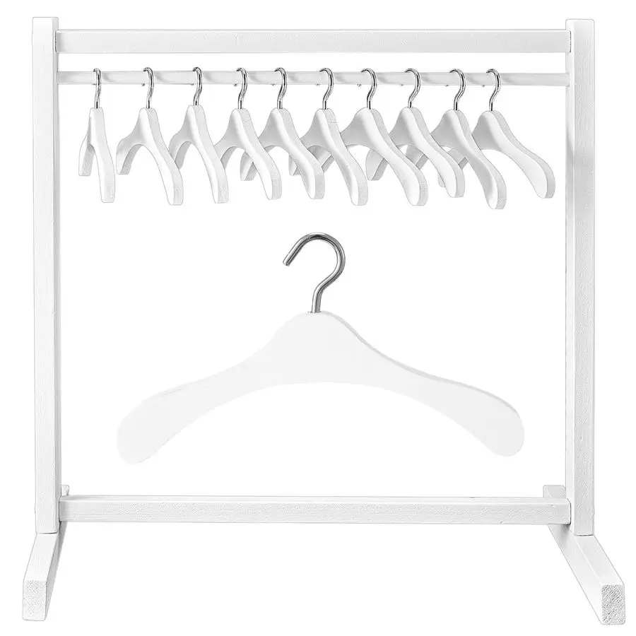 Набор из 22 предметов: вешалка для кукольной одежды с деревянными мини-вешалками для кукол 18 дюймов, аксессуары для гардероба
Набор из 22 предметов: вешалка для кукольной одежды с деревянными мини-вешалками для кукол 18 дюймов, аксессуары для гардероба