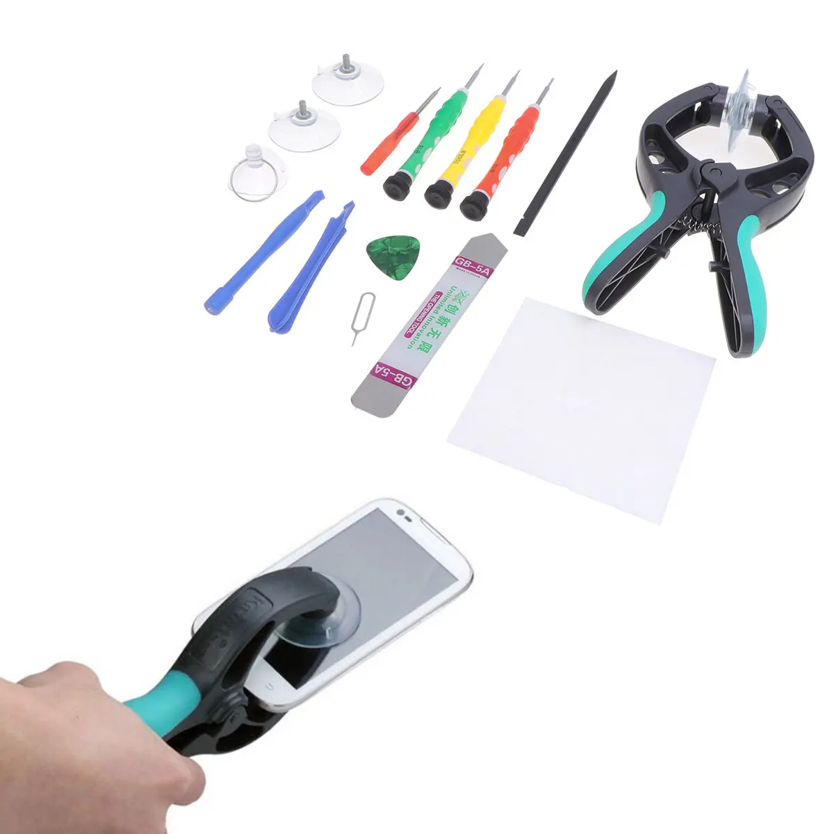 13 in 1 Disassemble Tool Kit for Cell Phone Repair Opening Pry Screwdriver Set Portable Precision Tools for Mobile and Tablet Pc
13 in 1 Disassemble Tool Kit for Cell Phone Repair Opening Pry Screwdriver Set Portable Precision Tools for Mobile and Tablet Pc