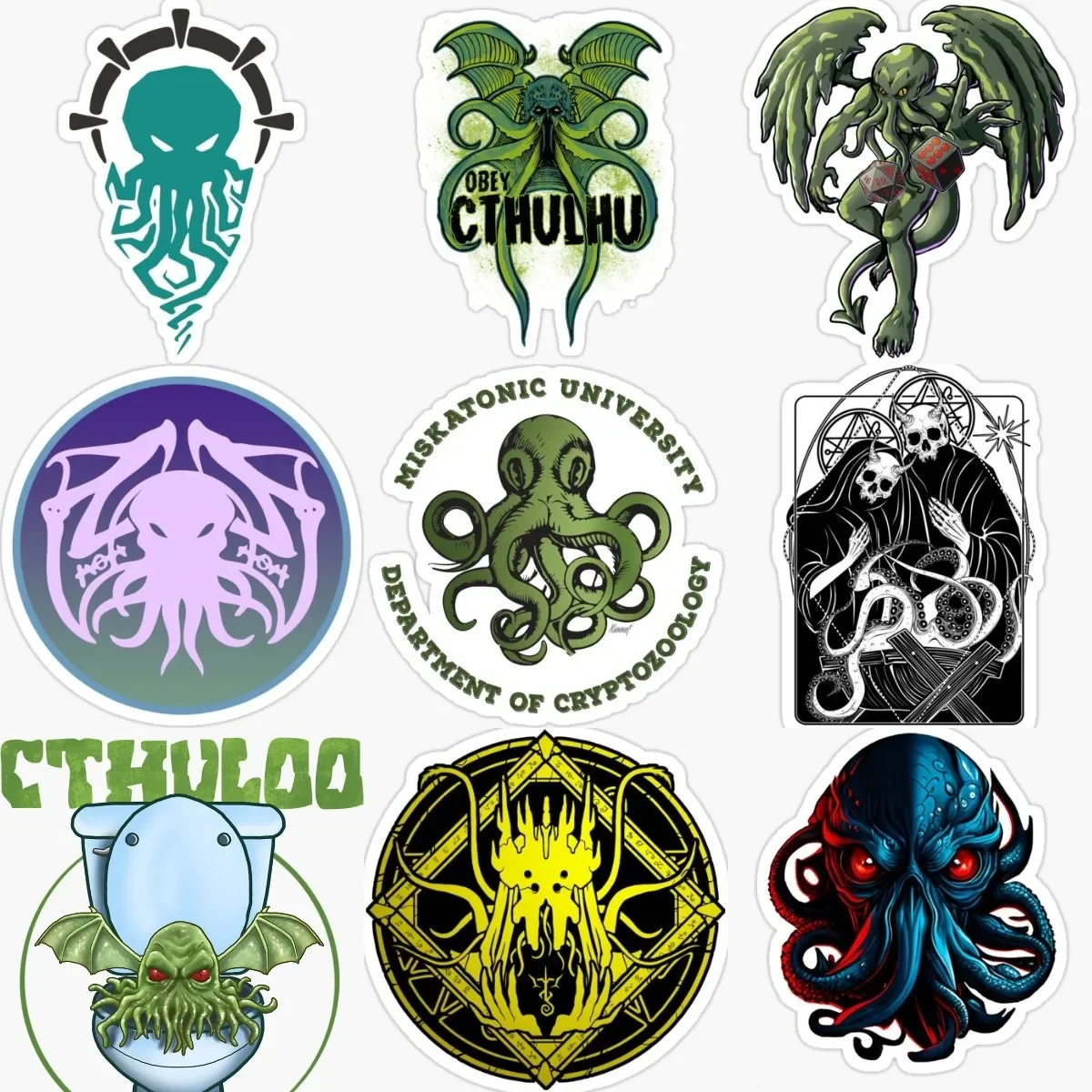 Creative Cthulhu Great Old Ones Octopus Monster PVC Sticker for Decorate Fridgecar Wall Motorcycle Off-road Window Bicycle Decal
Creative Cthulhu Great Old Ones Octopus Monster PVC Sticker for Decorate Fridgecar Wall Motorcycle Off-road Window Bicycle Decal