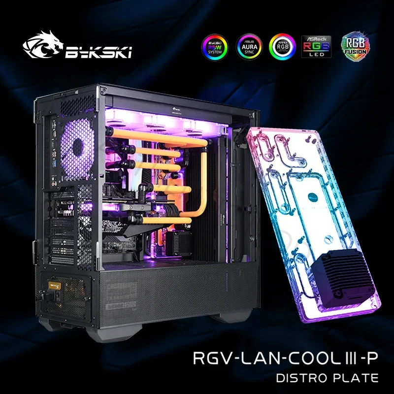 Bykski RGV-LAN-COOL III — P LIAN LI Ghost Axe 2, комплект пластин Waterway для процессора, графического процессора, водяного охлаждения, решение для геймера Gabinete
Bykski RGV-LAN-COOL III — P LIAN LI Ghost Axe 2, комплект пластин Waterway для процессора, графического процессора, водяного охлаждения, решение для геймера Gabinete