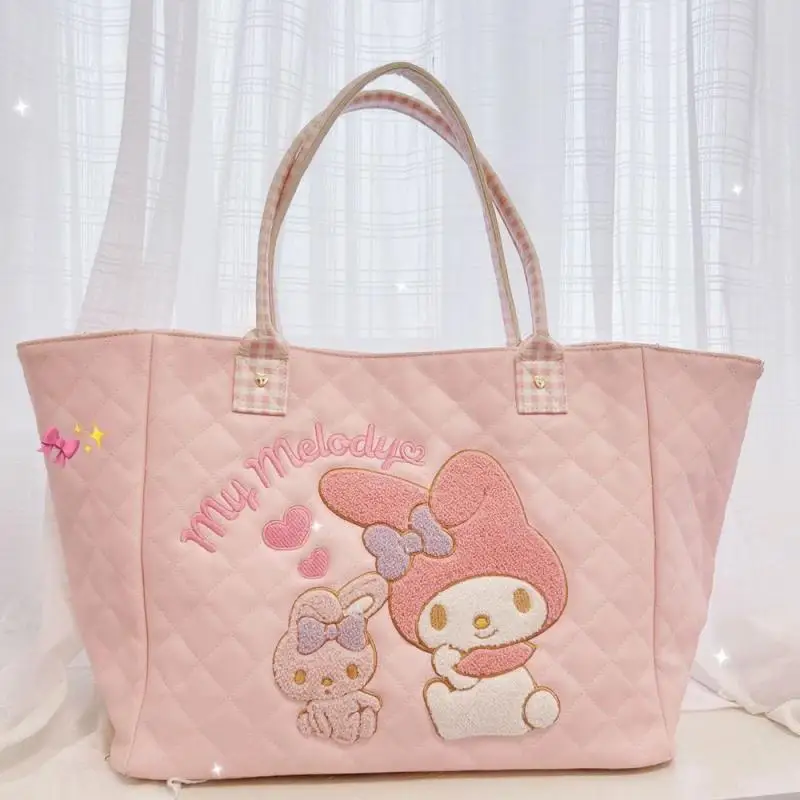 Cute Cartoon Kawaii Sanrioed My Melody Crossbody Bag Tote Bag Large Capacity Cute Single Shoulder Tote Bag
Cute Cartoon Kawaii Sanrioed My Melody Crossbody Bag Tote Bag Large Capacity Cute Single Shoulder Tote Bag